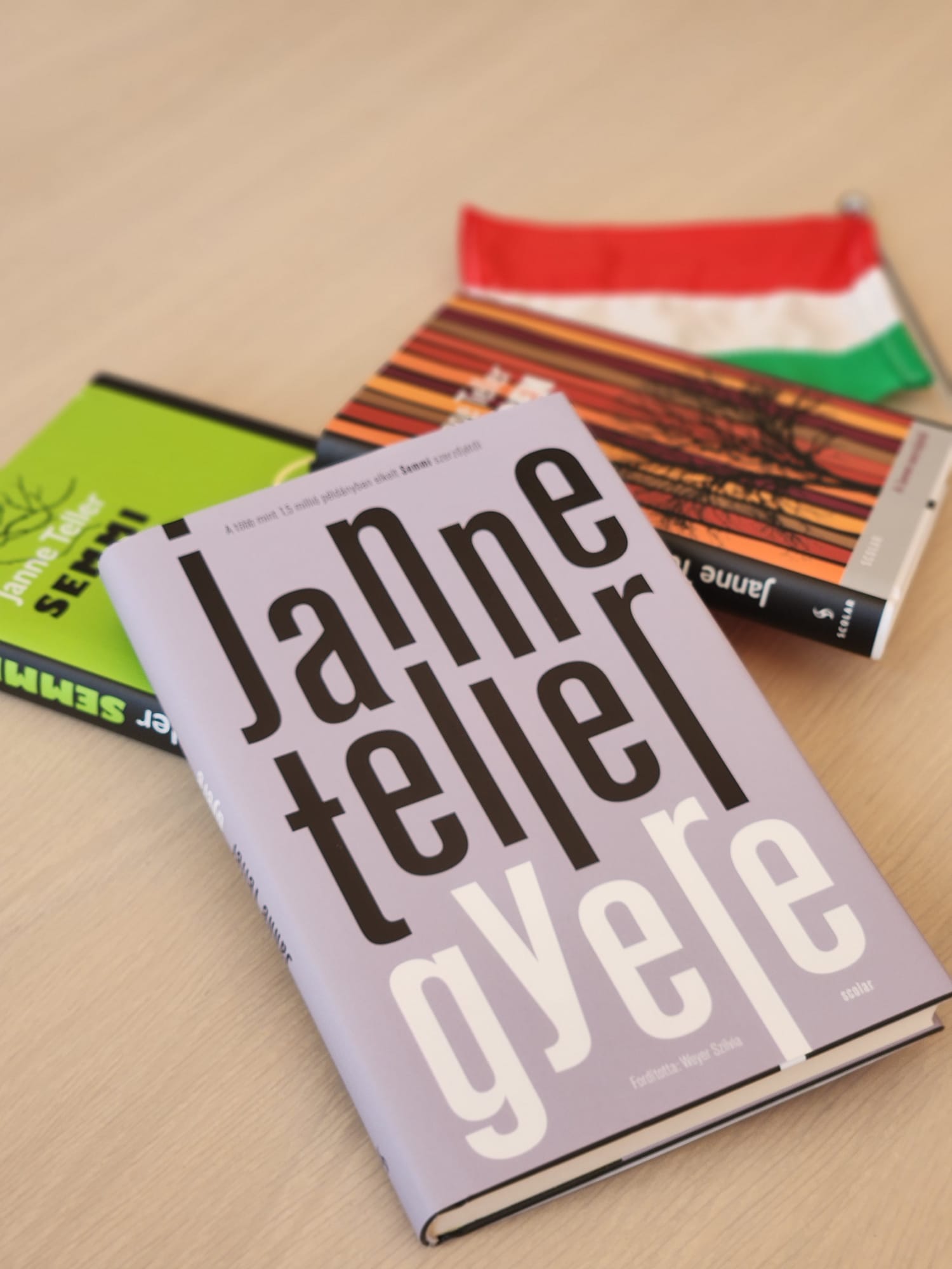 Danish author Janne Teller wins the Grand Prize at the 30th Budapest International Book Festival!